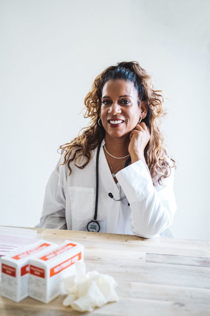 Portrait photograph of Dr. Ananya Rao, a fictional psychiatrist